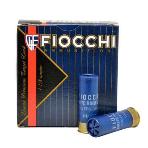 Fiocchi 12WRSL75 White Rino 12 Gauge 2.75" 1 1/8 oz 7.5 Shot 25 Bx/10 Cs Fiocchi 12WRSL75 White Rino 12 Gauge 2.75" 1 1/8 oz 7.5 Shot 25 Bx/10 Cs