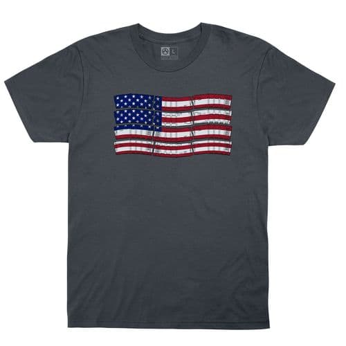 Magpul MAG1180-010-2XL PMag-Flag T-Shirt Charcoal Gray 2XL Short Sleeve Magpul MAG1180-010-2XL PMag-Flag T-Shirt Charcoal Gray 2XL Short Sleeve
