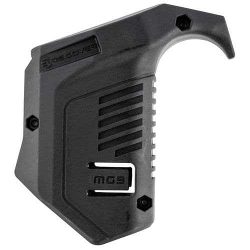 Recover Tactical MG9 Angled Mag Pouch Picatinny Rail fits Glock Magazines Black Polymer Recover Tactical MG9 Angled Mag Pouch Picatinny Rail fits Glock Magazines Black Polymer