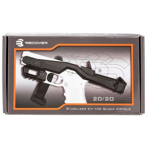 Recover Tactical 20/20H Tactical 20/20 Stabilizer Kit Synthetic Black with G7 Holster w/Pistol Adapter Recover Tactical 20/20H Tactical 20/20 Stabilizer Kit Synthetic Black with G7 Holster w/Pistol Adapter