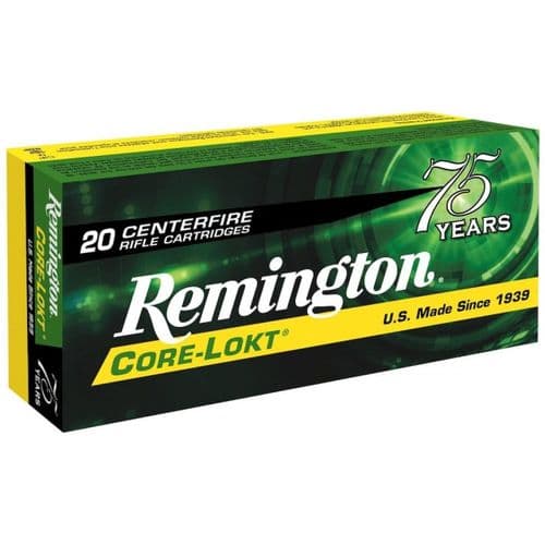 Remington 6MM Remington 100 Grain Core-Lokt Pointed Soft Point 20 Round Box Remington 6MM Remington 100 Grain Core-Lokt Pointed Soft Point 20 Round Box