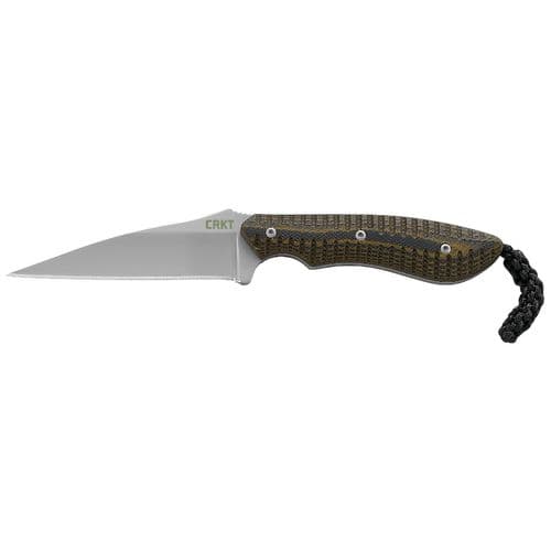 CRKT 2388 S.P.E.W. 3" Fixed Wharncliffe Plain Bead Blasted 5Cr15MoV SS Blade G10 Black/Brown Handle CRKT 2388 S.P.E.W. 3" Fixed Wharncliffe Plain Bead Blasted 5Cr15MoV SS Blade G10 Black/Brown Handle