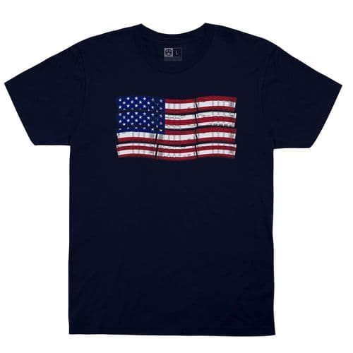 Magpul MAG1180-410-XL PMag-Flag T-Shirt Navy XL Short Sleeve Magpul MAG1180-410-XL PMag-Flag T-Shirt Navy XL Short Sleeve