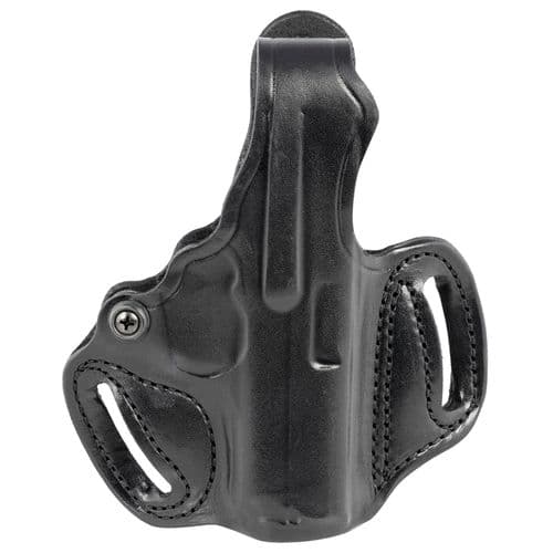 DeSantis Gunhide 085BAK9Z0 Thumb Brake Mini Slide Black Leather OWB Kahr K9/40, P9 Right Hand DeSantis Gunhide 085BAK9Z0 Thumb Brake Mini Slide Black Leather OWB Kahr K9/40, P9 Right Hand