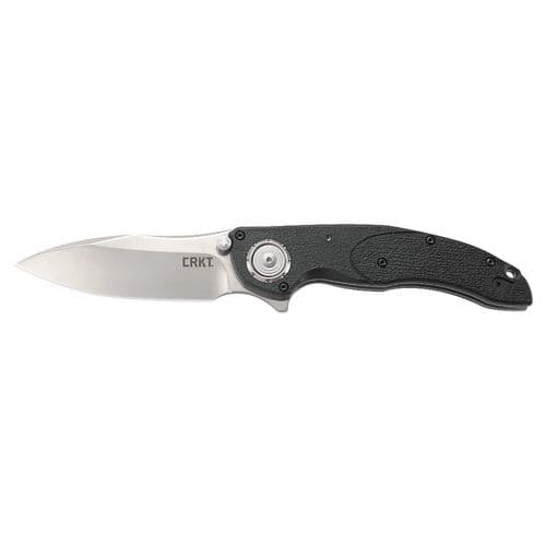CRKT 5405 Linchpin 3.73" Folding Sheepsfoot Plain Satin 1.4116 Blade GRN Black Handle CRKT 5405 Linchpin 3.73" Folding Sheepsfoot Plain Satin 1.4116 Blade GRN Black Handle