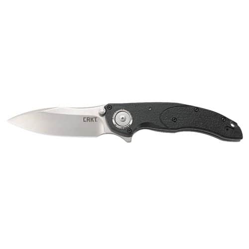 CRKT 5405 Linchpin 3.73" Folding Sheepsfoot Plain Satin 1.4116 Blade GRN Black Handle CRKT 5405 Linchpin 3.73" Folding Sheepsfoot Plain Satin 1.4116 Blade GRN Black Handle
