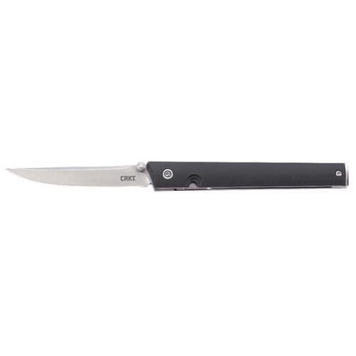 CRKT 7096 CEO 3.11" Folding Plain Satin 8Cr13MoV SS Blade GRN Black Handle CRKT 7096 CEO 3.11" Folding Plain Satin 8Cr13MoV SS Blade GRN Black Handle