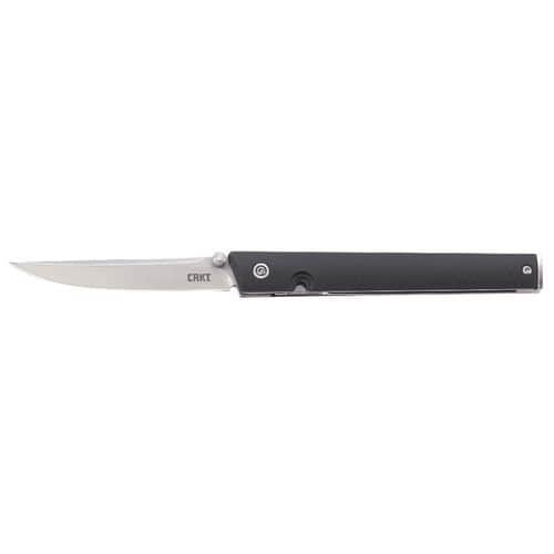CRKT 7096 CEO 3.11" Folding Plain Satin 8Cr13MoV SS Blade GRN Black Handle CRKT 7096 CEO 3.11" Folding Plain Satin 8Cr13MoV SS Blade GRN Black Handle