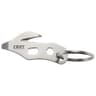 CRKT 2055 K.E.R.T.  Silver 8Cr13MoV SS Fixed 2.48" Long 8Cr13MoV SS Plain CRKT 2055 K.E.R.T.  Silver 8Cr13MoV SS Fixed 2.48" Long 8Cr13MoV SS Plain