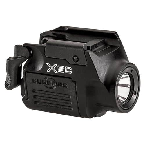 SureFire XSCA XCS Weapon Light XSC Fits Glock 43x/48 350 Lumens Output White 90 Meters Beam Black Anodized Aluminum SureFire XSCA XCS Weapon Light XSC Fits Glock 43x/48 350 Lumens Output White 90 Meters Beam Black Anodized Aluminum