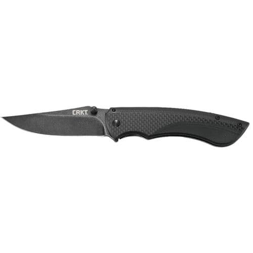 CRKT 4123K Burnout 3.66" Folding Clip Point Plain Black Stonewash 8Cr13MoV SS Blade G10 Black Handle CRKT 4123K Burnout 3.66" Folding Clip Point Plain Black Stonewash 8Cr13MoV SS Blade G10 Black Handle