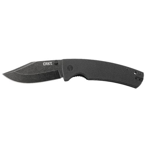 CRKT 2795 Gulf 4.08" Folding Clip Point Plain Stonewash 8Cr13MoV SS Blade G10 Black Handle CRKT 2795 Gulf 4.08" Folding Clip Point Plain Stonewash 8Cr13MoV SS Blade G10 Black Handle