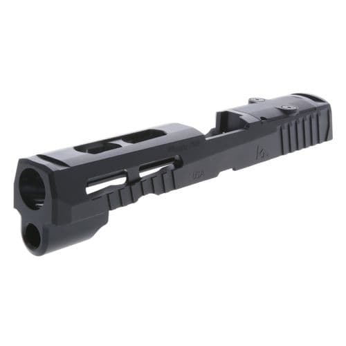 Rival Arms RA10P401A Optic Ready Slide A1 Sig P320 Full Size RMR Cut QPQ Black 416R Stainless Steel Rival Arms RA10P401A Optic Ready Slide A1 Sig P320 Full Size RMR Cut QPQ Black 416R Stainless Steel