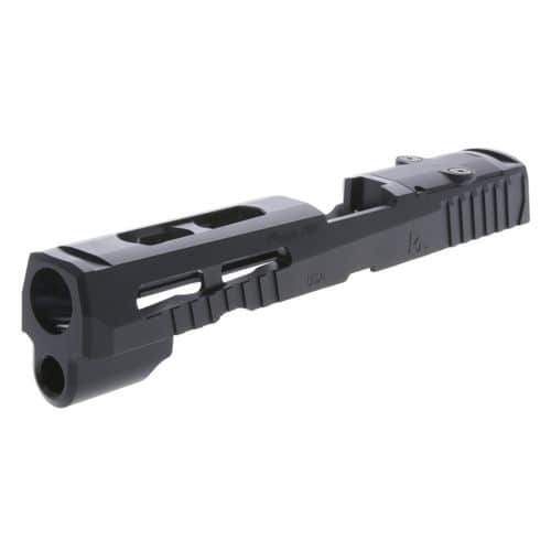 Rival Arms RA10P401A Optic Ready Slide A1 Sig P320 Full Size RMR Cut QPQ Black 416R Stainless Steel Rival Arms RA10P401A Optic Ready Slide A1 Sig P320 Full Size RMR Cut QPQ Black 416R Stainless Steel