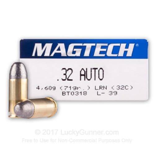 MagTech 32AUTO 71GR LRN (Lead Round Nose) MagTech 32AUTO 71GR LRN (Lead Round Nose)