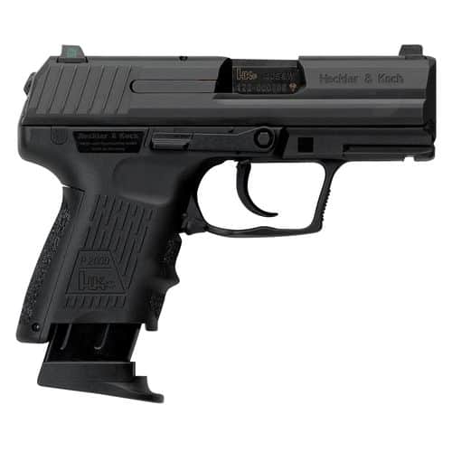 HK 81000059 P2000SK Subcompact V3 SA/DA 40 S&W 3.26" 9+1 (2) Black Steel Slide Black Interchangeable Backstrap Grip HK 81000059 P2000SK Subcompact V3 SA/DA 40 S&W 3.26" 9+1 (2) Black Steel Slide Black Interchangeable Backstrap Grip