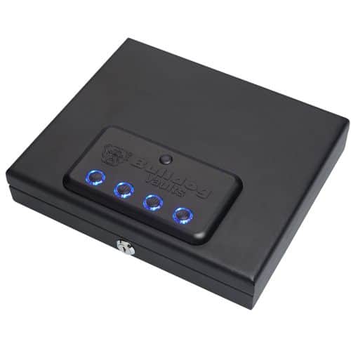 Bulldog BD4055L Magnum Top Load Vault Access Code/Key Entry Black Powder Coat Steel LED Keypad Bulldog BD4055L Magnum Top Load Vault Access Code/Key Entry Black Powder Coat Steel LED Keypad