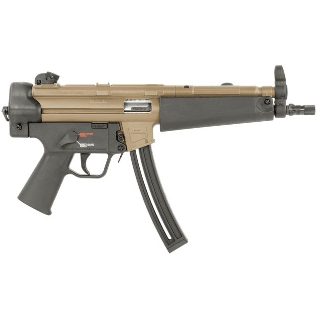 HK 81000629 MP5 22 LR 25+1 8.50" Handgun Flat Dark Earth Finish HK 81000629 MP5 22 LR 25+1 8.50" Handgun Flat Dark Earth Finish