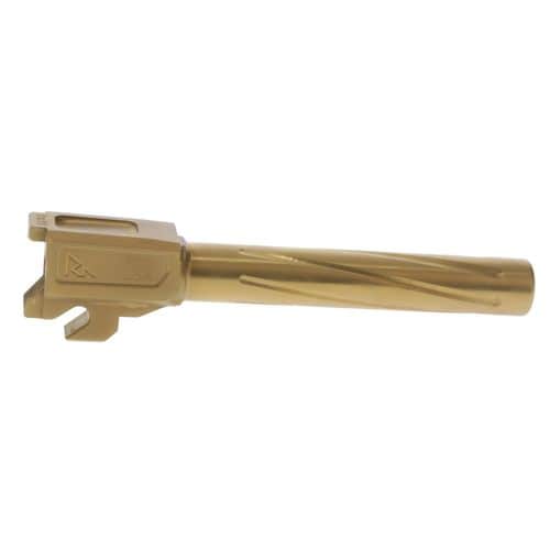 Rival Arms RA20P401E Precision Drop-In Barrel 9mm Luger 3.90" Gold PVD Finish 4340H Steel Material for Sig P320 Full Size Rival Arms RA20P401E Precision Drop-In Barrel 9mm Luger 3.90" Gold PVD Finish 4340H Steel Material for Sig P320 Full Size