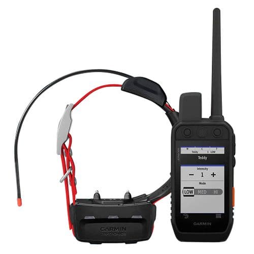 Garmin 0100223000 Alpha 200i/TT 15 Dog Tracking Bundle Black Rechargeable Li-ion Garmin Explore App Wi-Fi/Bluetooth/ANT+ Garmin 0100223000 Alpha 200i/TT 15 Dog Tracking Bundle Black Rechargeable Li-ion Garmin Explore App Wi-Fi/Bluetooth/ANT+