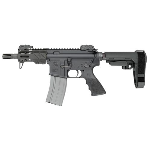 Rock River Arms AR2152 RUK-15 223 Rem 5.56x45mm NATO 4.50" 30+1 Black Black SB Tactical SBA3 Adjustable Arm Brace Stock Black Hogue Rubber Grip Rock River Arms AR2152 RUK-15 223 Rem 5.56x45mm NATO 4.50" 30+1 Black Black SB Tactical SBA3 Adjustable Arm Brace Stock Black Hogue Rubber Grip