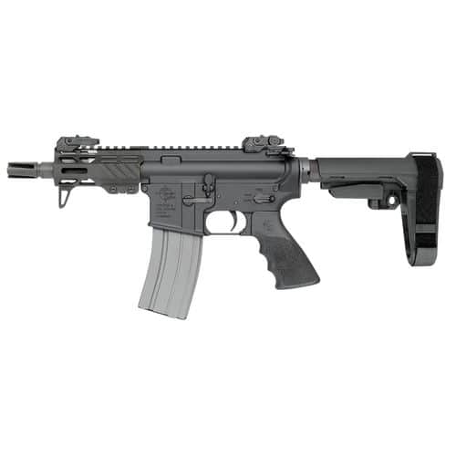 Rock River Arms AR2152 RUK-15 223 Rem 5.56x45mm NATO 4.50" 30+1 Black Black SB Tactical SBA3 Adjustable Arm Brace Stock Black Hogue Rubber Grip Rock River Arms AR2152 RUK-15 223 Rem 5.56x45mm NATO 4.50" 30+1 Black Black SB Tactical SBA3 Adjustable Arm Brace Stock Black Hogue Rubber Grip