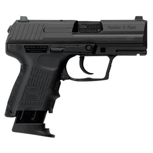 HK 81000057 P2000SK Subcompact V2 LEM 40 S&W 3.26" 9+1 (2) Black Polymer Frame Black Steel Slide Black Interchangeable Backstrap Grip HK 81000057 P2000SK Subcompact V2 LEM 40 S&W 3.26" 9+1 (2) Black Polymer Frame Black Steel Slide Black Interchangeable Backstrap Grip