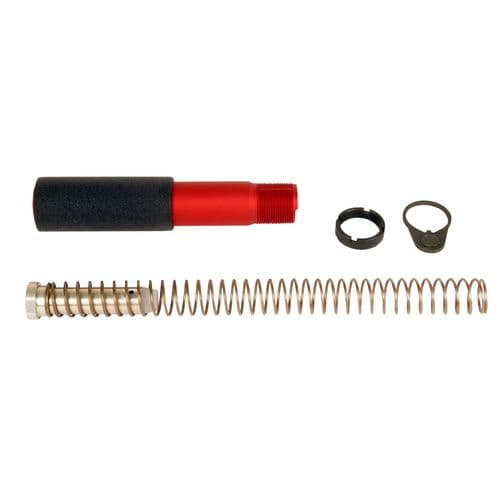 LBE Unlimited PBUFKT-RED Pistol Buffer Tube Kit  Red AR-Platform LBE Unlimited PBUFKT-RED Pistol Buffer Tube Kit  Red AR-Platform