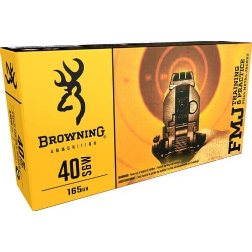 Browning 40 S&W 165gr FMJ Browning 40 S&W 165gr FMJ