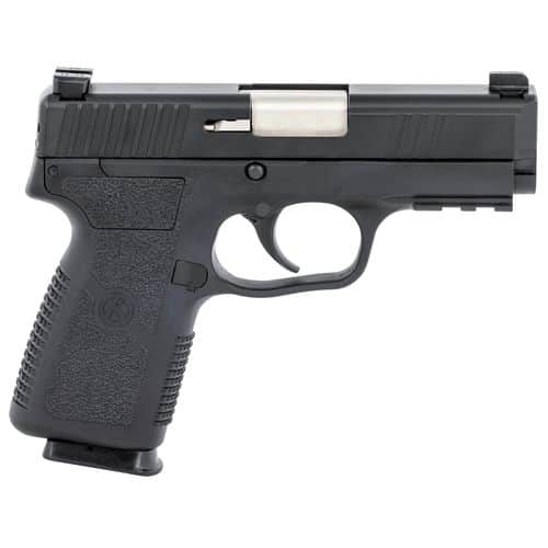 Kahr Arms KP90S94N P-2 9mm Luger 3.60" 7+1 Black Matte Black Stainless Steel Slide Textured Black Polymer Grip Night Sights Kahr Arms KP90S94N P-2 9mm Luger 3.60" 7+1 Black Matte Black Stainless Steel Slide Textured Black Polymer Grip Night Sights