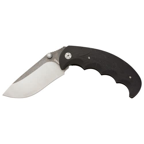 Browning 3220429 Primal Medium 3.50" Folding Drop Point Plain 8Cr13MoV SS Blade Black Polymer Over-mold Handle Browning 3220429 Primal Medium 3.50" Folding Drop Point Plain 8Cr13MoV SS Blade Black Polymer Over-mold Handle