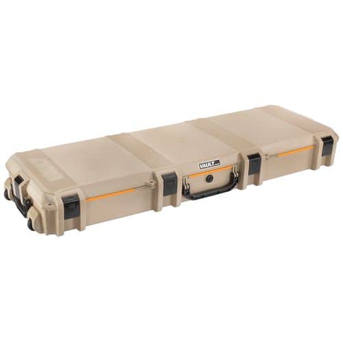 Pelican VCV800 Vault Double Rifle Case 53" Tan Polymer 2 Rifles w/Wheels Pelican VCV800 Vault Double Rifle Case 53" Tan Polymer 2 Rifles w/Wheels