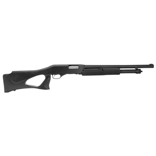 Stevens 23246 320 Security 12 Gauge 18.50" 5+1 3" Matte Black Fixed Thumbhole Stock Right Hand w/Bead Sight Stevens 23246 320 Security 12 Gauge 18.50" 5+1 3" Matte Black Fixed Thumbhole Stock Right Hand w/Bead Sight