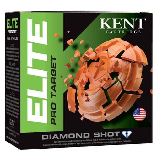 Kent Cartridge E12P3275 Elite Pro Target 12 Gauge 2.75" 1 1/8 oz 7.5 Shot 25 Bx/ 10 Cs Kent Cartridge E12P3275 Elite Pro Target 12 Gauge 2.75" 1 1/8 oz 7.5 Shot 25 Bx/ 10 Cs