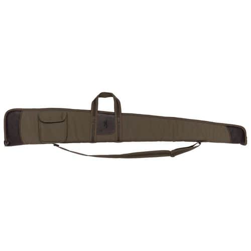 Browning 1415048452 Laredo Shotgun Case 50" Olive/Brown Cotton Canvas with Leather Trim Browning 1415048452 Laredo Shotgun Case 50" Olive/Brown Cotton Canvas with Leather Trim