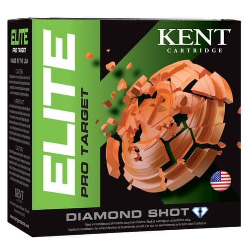 Kent Cartridge E12P288 Elite Pro Target 12 Gauge 2.75" 1 oz 8 Shot 25 Bx/ 10 Cs Kent Cartridge E12P288 Elite Pro Target 12 Gauge 2.75" 1 oz 8 Shot 25 Bx/ 10 Cs