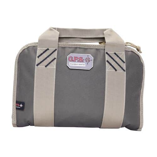 G*Outdoors GPS-1308PCRK Double Pistol Case with Ammo Dump Cup Rifle Green w/Khaki Trim 1-2 Handguns G*Outdoors GPS-1308PCRK Double Pistol Case with Ammo Dump Cup Rifle Green w/Khaki Trim 1-2 Handguns