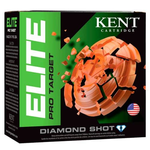 Kent Cartridge E12PSC328 Elite Pro Target 12 Gauge 2.75" 1 1/8 oz 8 Shot 25 Bx/ 10 Cs Kent Cartridge E12PSC328 Elite Pro Target 12 Gauge 2.75" 1 1/8 oz 8 Shot 25 Bx/ 10 Cs