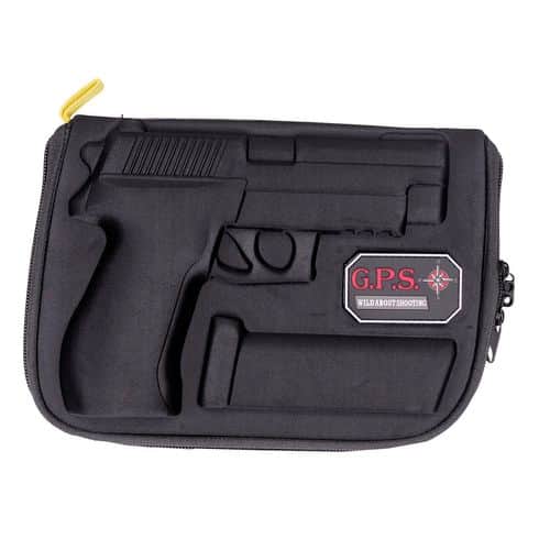 G*Outdoors GPS-910PC Custom Molded Pistol Case with Lockable Zippers, Internal Mag Holder & Black Finish for Sig P226,228,229,220,SP2022 w/wo Rails G*Outdoors GPS-910PC Custom Molded Pistol Case with Lockable Zippers, Internal Mag Holder & Black Finish for Sig P226,228,229,220,SP2022 w/wo Rails