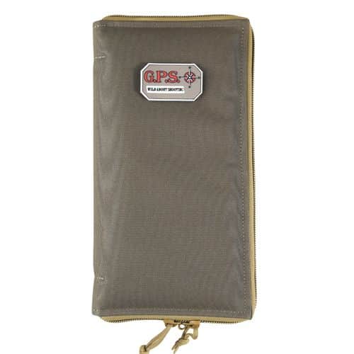 G*Outdoors GPS-1265PST Pistol Sleeve Large Tan Nylon with Locking Zippers & Thin Design Holds 1 Handgun G*Outdoors GPS-1265PST Pistol Sleeve Large Tan Nylon with Locking Zippers & Thin Design Holds 1 Handgun