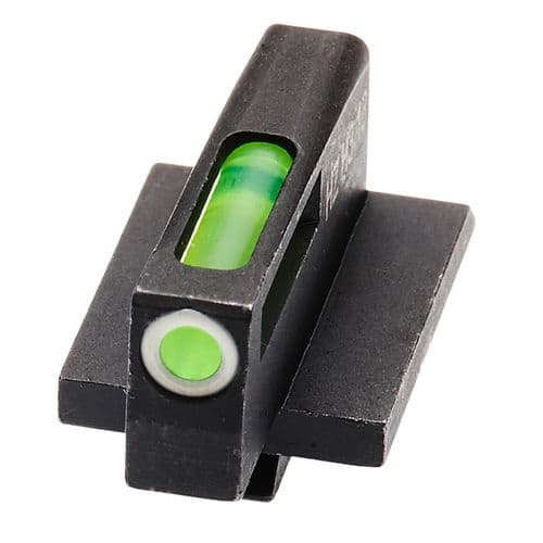 HiViz GPN301 LiteWave H3 Front Sight Tritium with LitePipe Technology Green with White Outline Black Frame for Ruger GP100 HiViz GPN301 LiteWave H3 Front Sight Tritium with LitePipe Technology Green with White Outline Black Frame for Ruger GP100