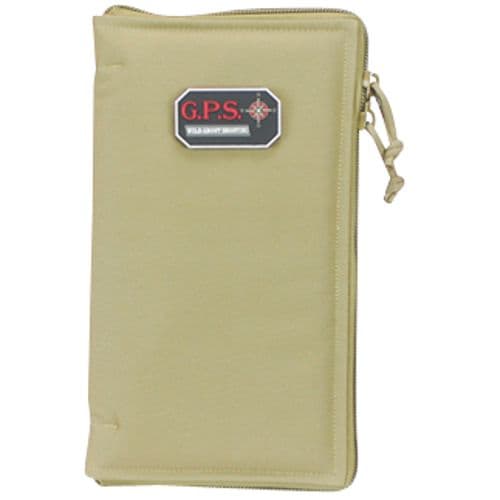 G*Outdoors GPS-1265PSRK Pistol Sleeve Large Rifle Green with Khaki Trim Nylon with Locking Zippers & Thin Design Holds 1 Handgun G*Outdoors GPS-1265PSRK Pistol Sleeve Large Rifle Green with Khaki Trim Nylon with Locking Zippers & Thin Design Holds 1 Handgun