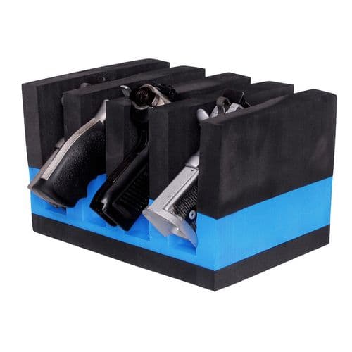 GPS Bags F400CRN Foam Pistol Cradle Foam Holds 4 Handguns GPS Bags F400CRN Foam Pistol Cradle Foam Holds 4 Handguns