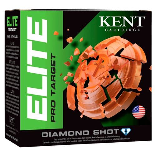 Kent Cartridge E28P2075 Elite Pro Target 28 Gauge 2.75" 3/4 oz 7.5 Shot 25 Bx/ 10 Cs Kent Cartridge E28P2075 Elite Pro Target 28 Gauge 2.75" 3/4 oz 7.5 Shot 25 Bx/ 10 Cs