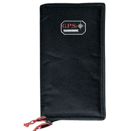 GPS Bags 865PS Pistol Sleeve Medium Black Nylon with Locking Zippers & Thin Design Holds 1 Handgun GPS Bags 865PS Pistol Sleeve Medium Black Nylon with Locking Zippers & Thin Design Holds 1 Handgun