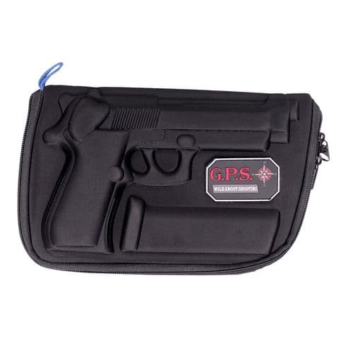 GPS Bags 909PC Custom Molded w/ Lockable Zippers Internal Mag Holder & Black Finish for Beretta 92/96 & Taurus PT92 GPS Bags 909PC Custom Molded w/ Lockable Zippers Internal Mag Holder & Black Finish for Beretta 92/96 & Taurus PT92