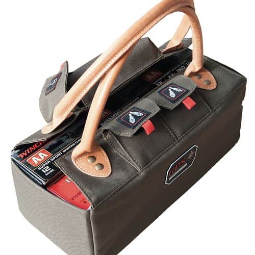 GPS Bags 1255TOT Shotgun Shell Tote Olive 12 Gauge Capacity 6 Boxes GPS Bags 1255TOT Shotgun Shell Tote Olive 12 Gauge Capacity 6 Boxes