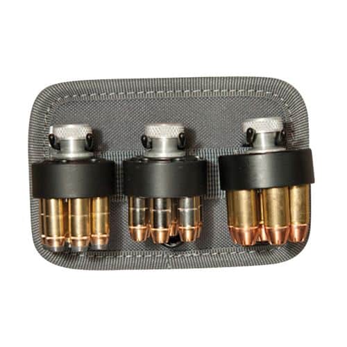 G*Outdoors GPS-306SL3 Speed Loader Holder OD Green 1000D Nylon with Magnetic Backing Holds 3 Speedloaders G*Outdoors GPS-306SL3 Speed Loader Holder OD Green 1000D Nylon with Magnetic Backing Holds 3 Speedloaders