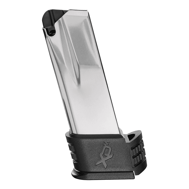 Springfield Armory XD-M Compact .40 S&W 16 Round Stainless Steel Magazine with Sleeve Springfield Armory XD-M Compact .40 S&W 16 Round Stainless Steel Magazine with Sleeve