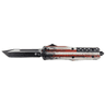 Templar Knife LWUS231 Wood US Flag Gen II Large 3.50" OTF Tanto Plain Black 440C SS Blade Painted Wood Grain US Flag Zinc Aluminum Alloy Handle Templar Knife LWUS231 Wood US Flag Gen II Large 3.50" OTF Tanto Plain Black 440C SS Blade Painted Wood Grain US Flag Zinc Aluminum Alloy Handle